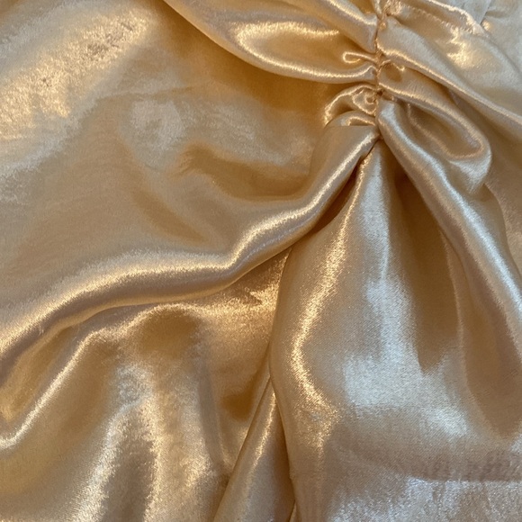 Gold Superdown Dress - Picture 3 of 3